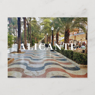 Carte postale Espagne Alicante