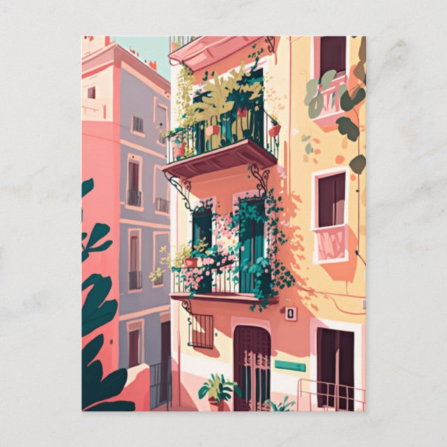Carte Postale Espagne Barcelone (Devant)