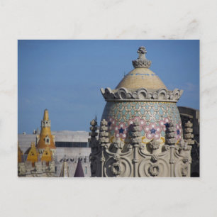 Carte Postale Espagne, Catalogne, Barcelone. Toit de Barcelone