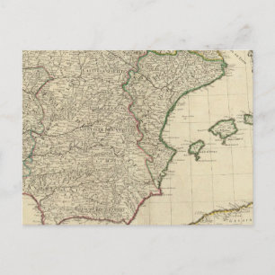 Carte Postale Espagne et Portugal