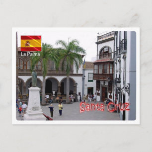 Carte Postale Espagne - Îles Canaries - La Palma - Père Noël Cru