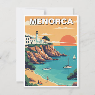 Carte postale Espagne Minorque