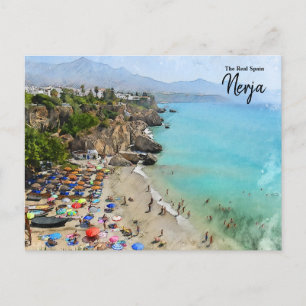 Carte Postale Espagne réelle - Nerja