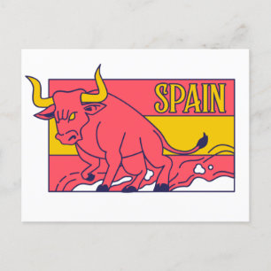 Carte Postale Espagne Travel Souvenir
