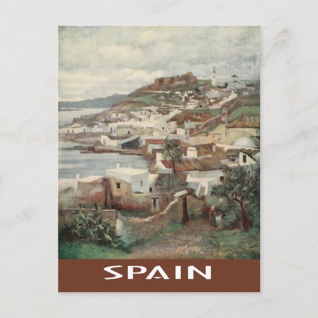 Carte Postale Espagne vintage Ayamonte (Devant)