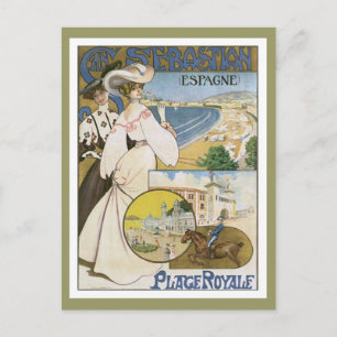Carte Postale Espagne vintage de Saint-Sébastien