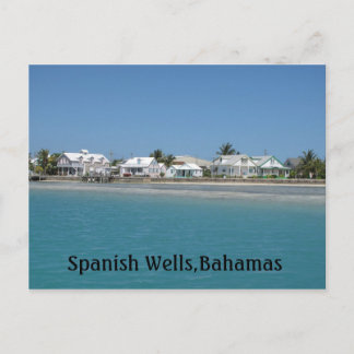 Carte Postale Espagnol Wells, Bahamas