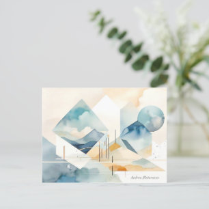 Carte Postale Esprit Abstrait