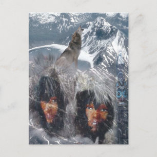 Carte Postale Esprit autochtone en Alaska