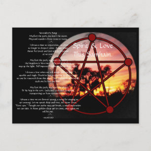 Carte Postale Esprit de Samhain