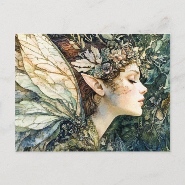 Carte Postale Esprit forestier (Devant)
