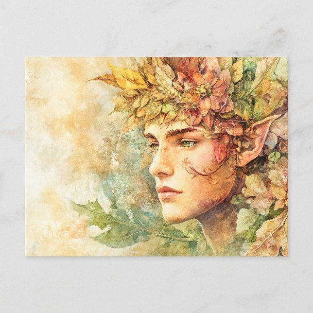 Carte Postale Esprit forestier (Devant)