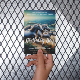 Carte Postale Esprits véloces : un troupeau au galop