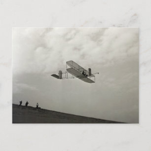 Carte Postale Essai de planeur Vol Aviation Wright Brothers