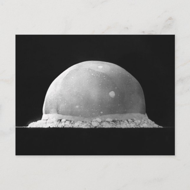 Carte Postale Essai de trinité Explosion de bombe atomique 16 ju (Devant)