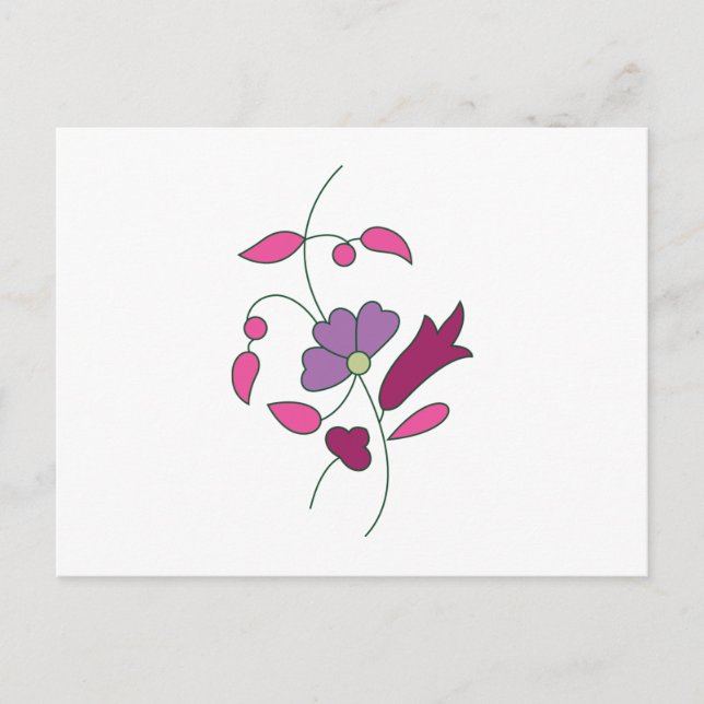 Carte Postale Essentiels de mariage élégants | Été et toute l'an (Devant)