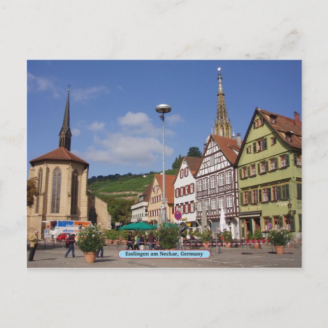 Carte Postale Esslingen am Neckar, Allemagne (Devant)