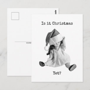Carte Postale Est-ce déjà Noël 