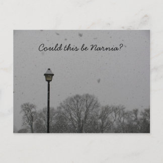 Carte Postale Est-ce que ceci a pu être Narnia ?