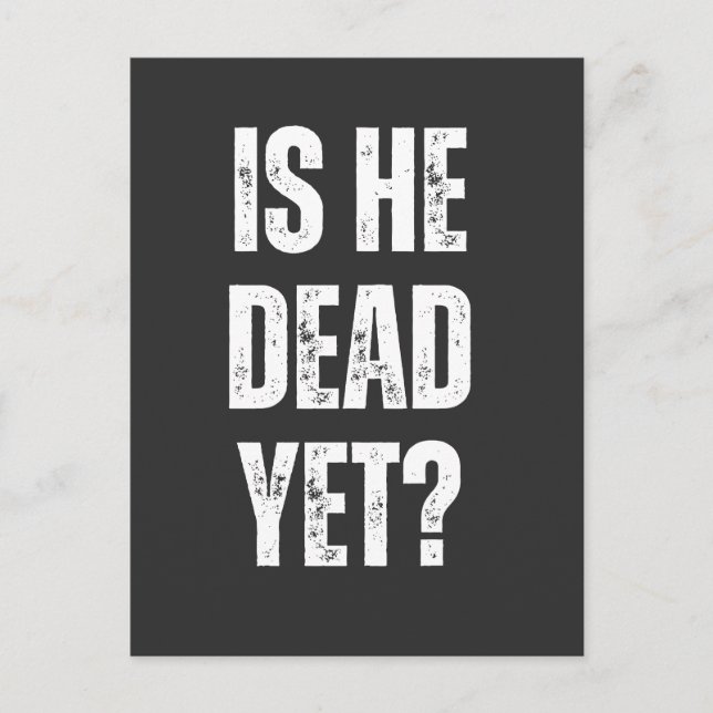 Carte Postale est-il encore mort ? (Devant)