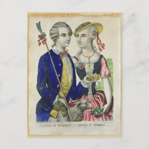 Carte Postale Estelle et Nemorin
