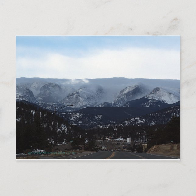 Carte Postale Estes Park, Colorado (Devant)