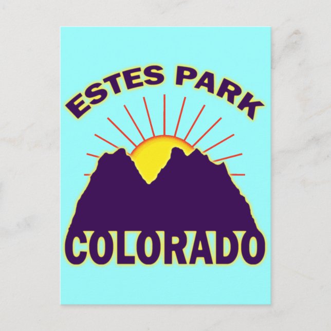 CARTE POSTALE ESTES PARK COLORADO (Devant)