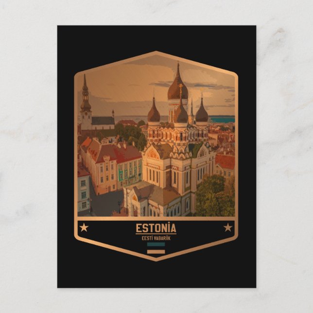 Carte Postale Estonie (Devant)