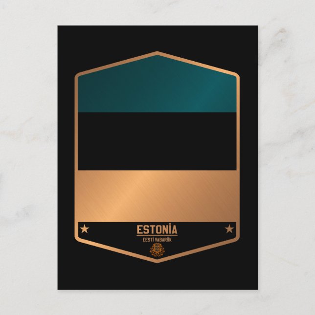 Carte Postale Estonie (Devant)