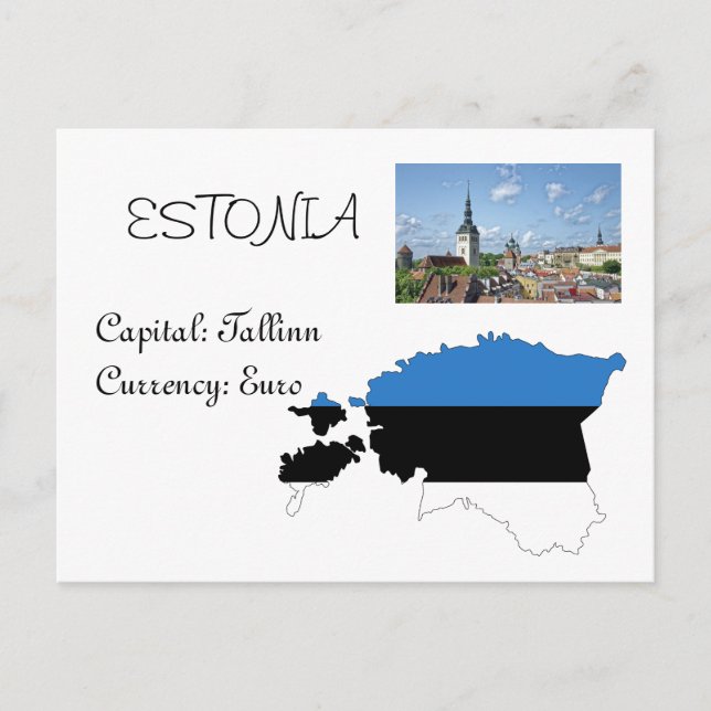 Carte Postale Estonie (Devant)