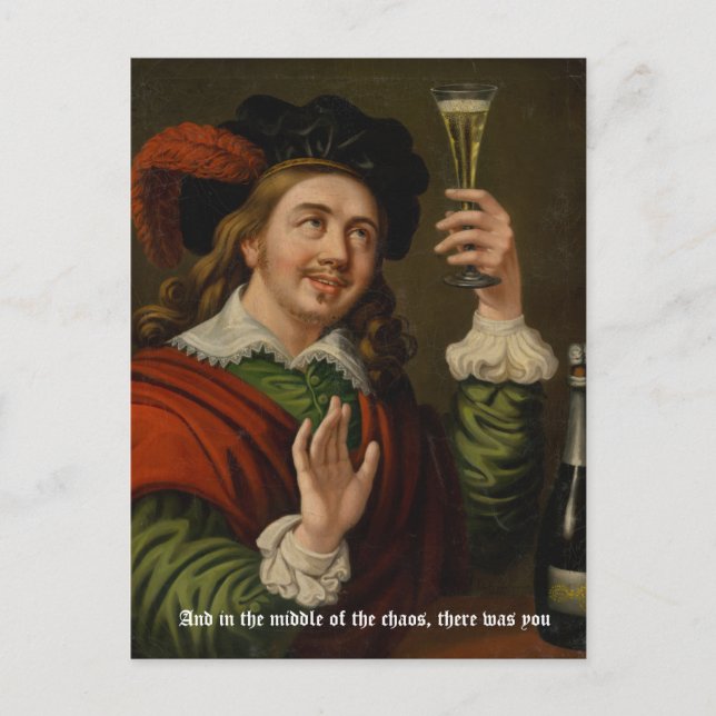 Carte Postale Et au milieu du chaos, il y avait toi (Devant)