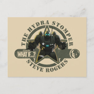 Carte Postale Et si…?   Steve Rogers le démolisseur Hydra