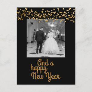 Carte Postale Et un joyeux jour férié du Nouvel An