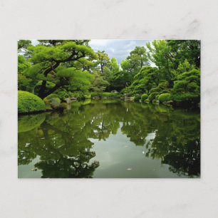 Carte Postale étang japonais au début de l'été