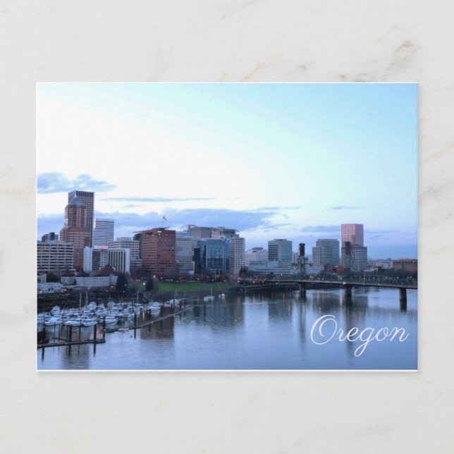 Carte Postale État de l'Oregon (Devant)