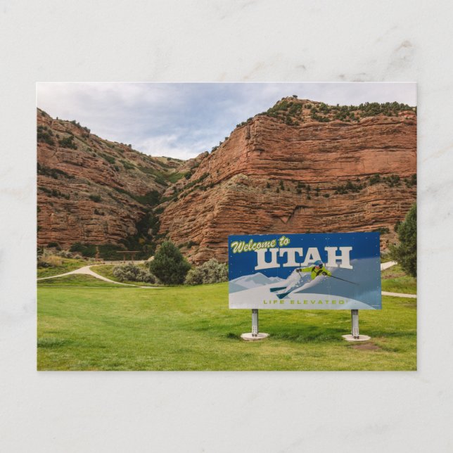 Carte postale État de l'Utah (Devant)