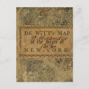 Carte Postale État de New York