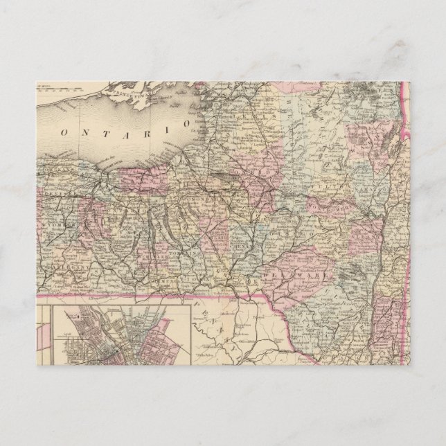 Carte Postale État de New York (Devant)