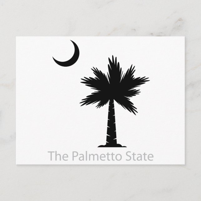 Carte Postale État de Palmetto (Devant)