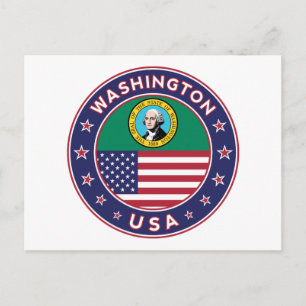 Carte Postale État de Washington