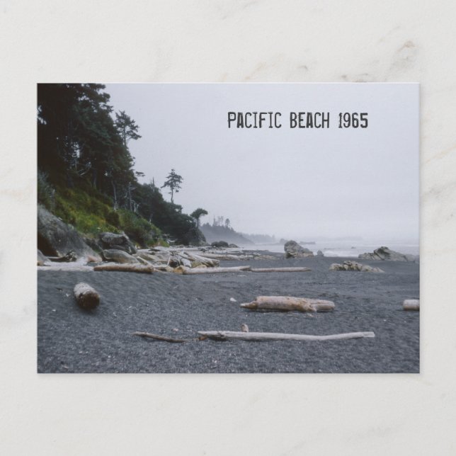 Carte Postale État de Washington Pacific Beach (Devant)