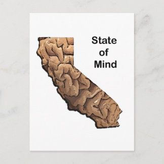 Carte Postale État d'esprit : Californie