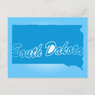 Carte postale État du Dakota du Sud