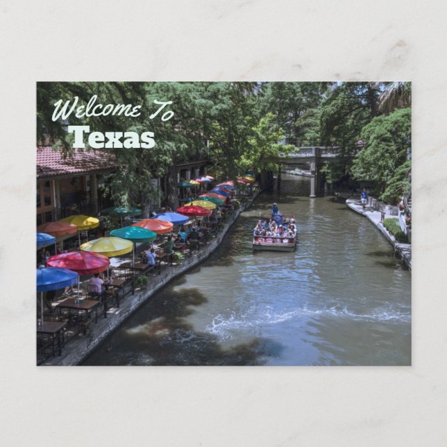 Carte Postale État du Texas (Devant)