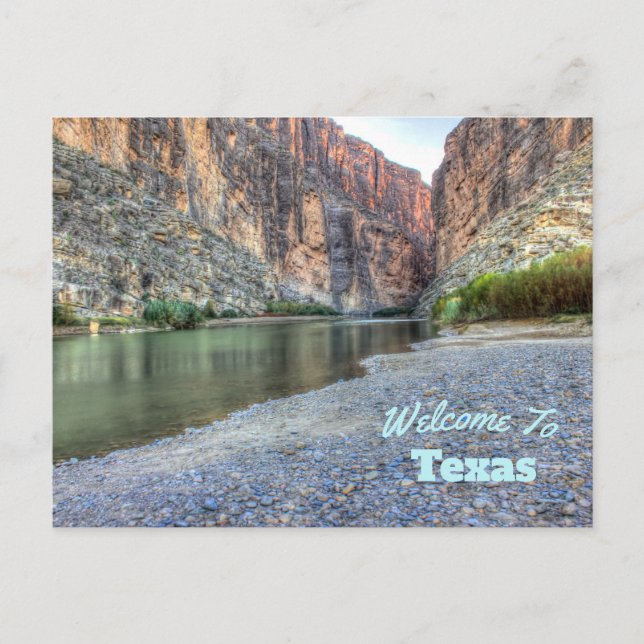 Carte Postale État du Texas (Devant)