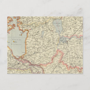 Carte Postale États baltes