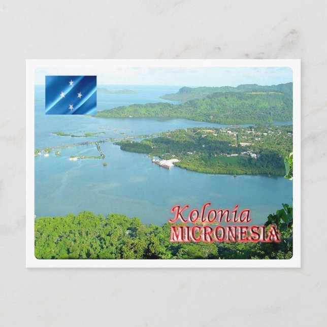 Carte Postale États fédérés de Micronésie - Kolonia - (Devant)