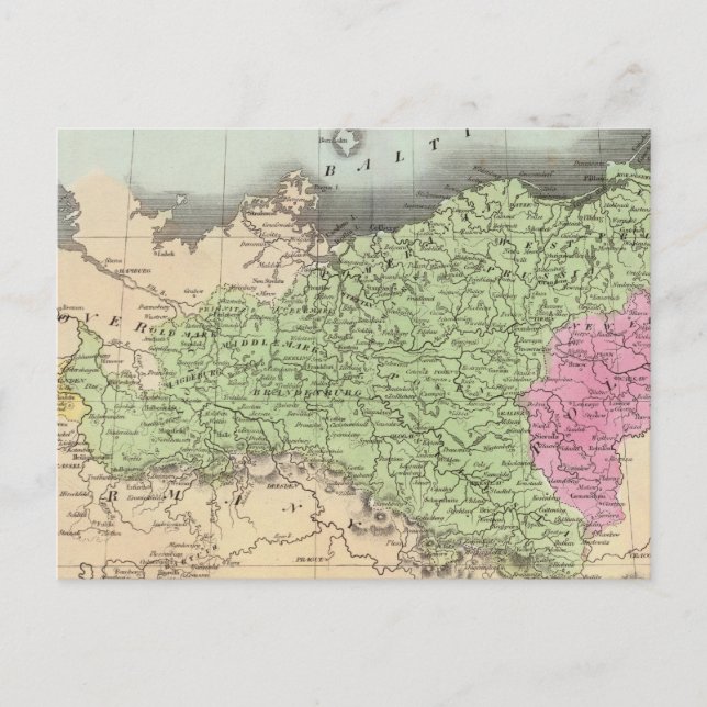 Carte Postale États prussiens 2 (Devant)