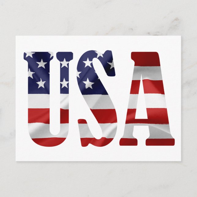 Carte Postale États-Unis (Devant)