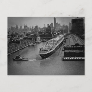 Carte Postale États-Unis à Pier à New York
